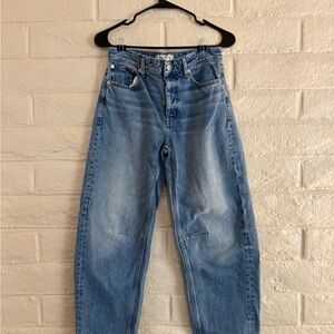 Madewell Darted Barrel  Jeans